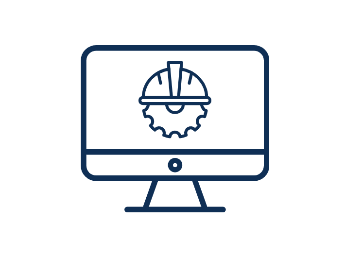 icono web construccion